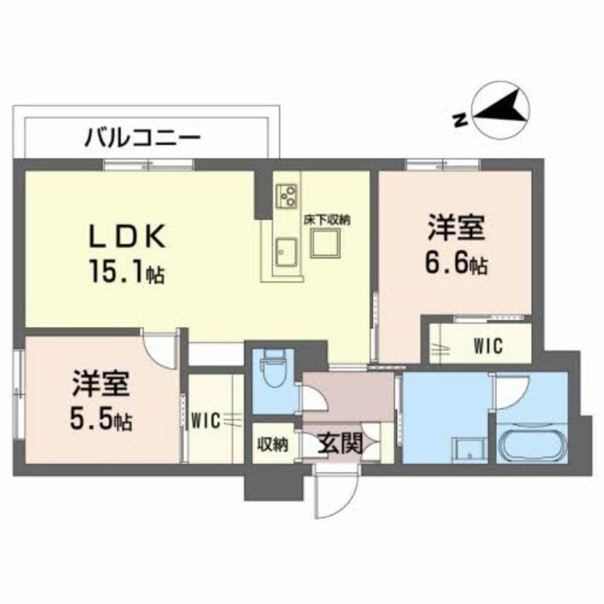 間取図 ロイヤルシャーメゾン中俊