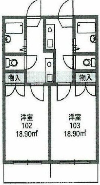 間取図 太田下町第3　