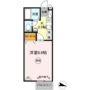 間取図 セジュール・栗林南