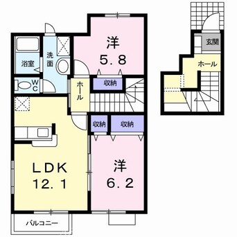 間取図 エスポワール