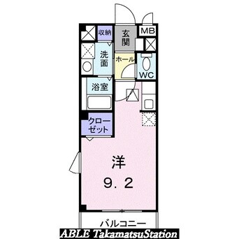 間取図 モルティ・ＭＫ