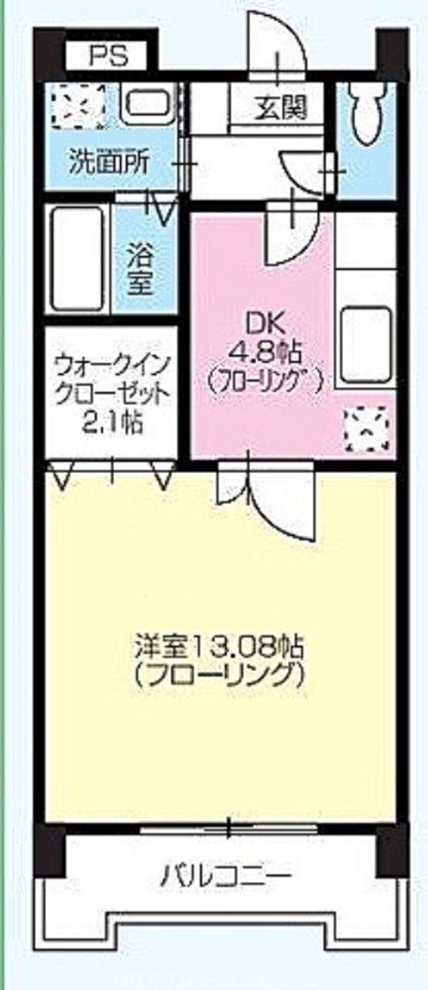 間取図 P・K・B(ピーケービー)