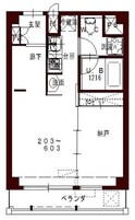 コリドールベルエアの間取図