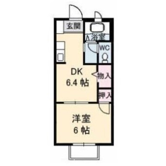 間取図 フォブール高崎