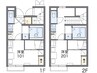 予讃線・内子線/香西駅 徒歩9分 2階 築16年 1Kの間取り