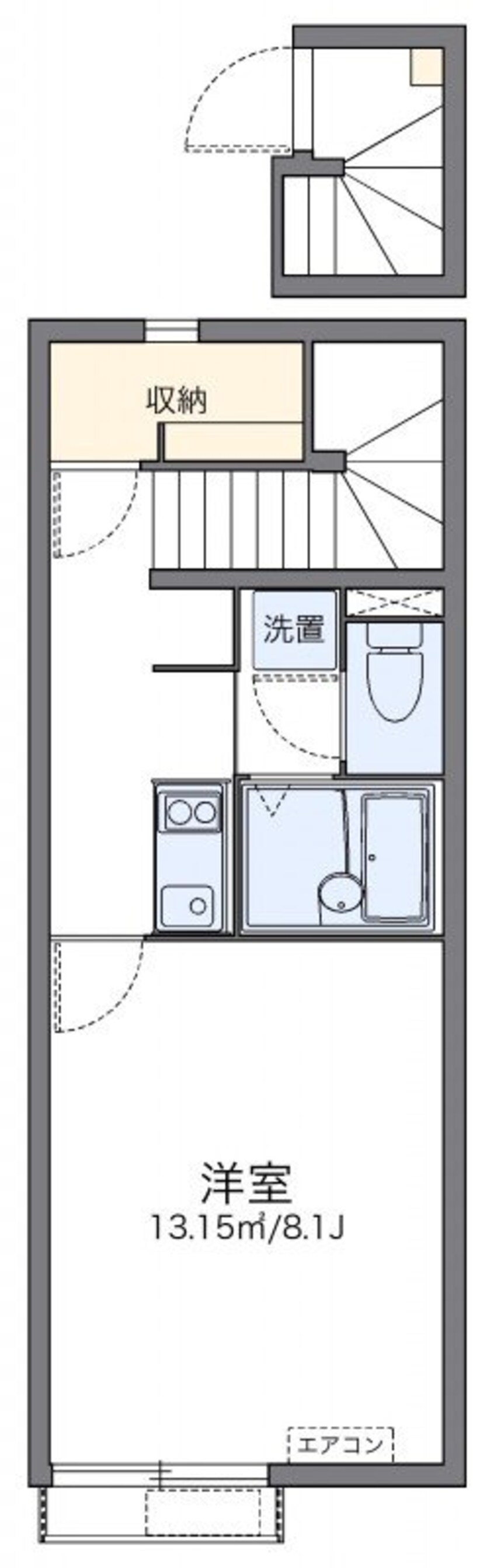 間取図 レオネクストサーヤ