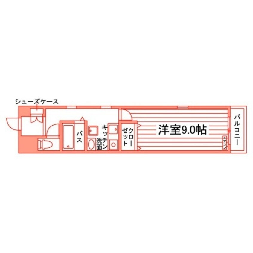 間取図 グランドハイツ増田Ⅲ