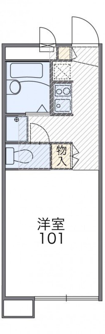 間取図 レオパレスＭｉｚｕｔａ