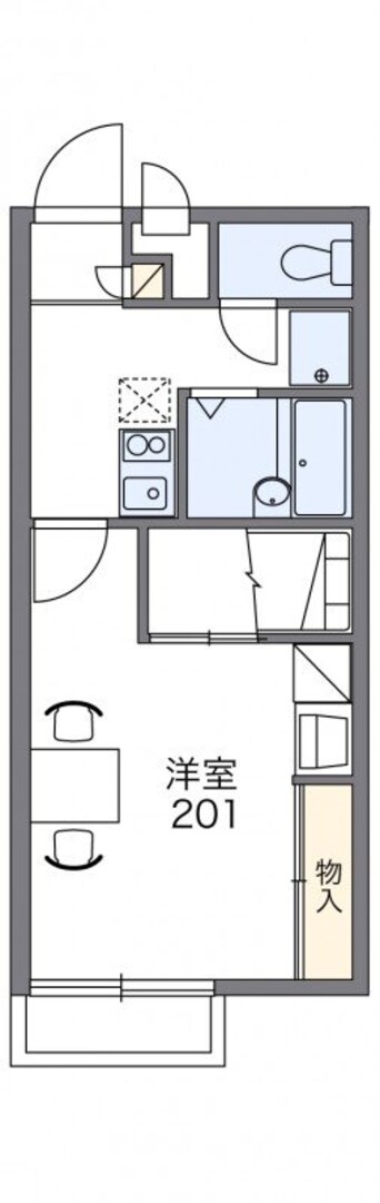 間取図 レオパレスＢＩＧ　ＳＴＯＮＥ