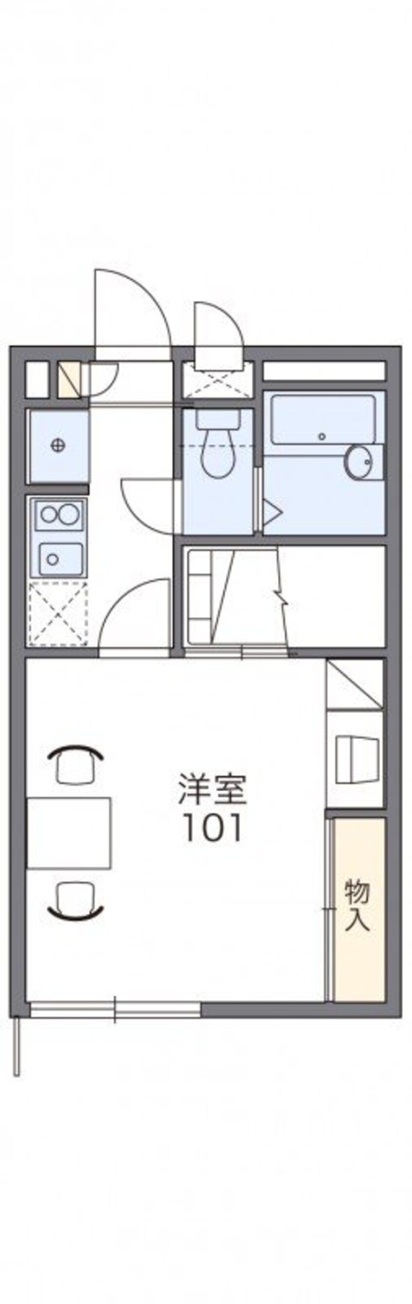 間取図 レオパレスグリーンハイツ