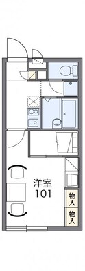 レオパレスＨｉｒｏの間取図