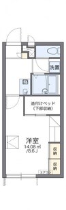 高松琴平電気鉄道<ことでん志度線>/沖松島駅 徒歩9分 1階 築15年 1Kの間取り