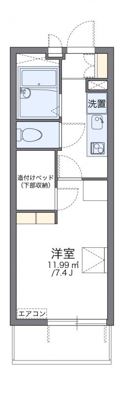 代表的な間取のため実際の間取とは異なる場合があります