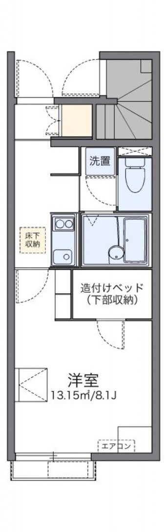 間取図 レオネクストグランドゥールパル