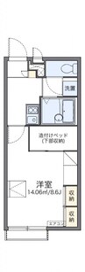 レオパレスＭ＆Ｅ 1Kの間取り