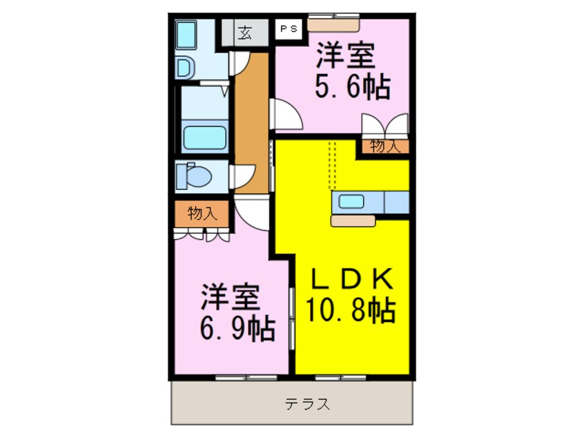 間取図 ファーストヴィレッジヒル