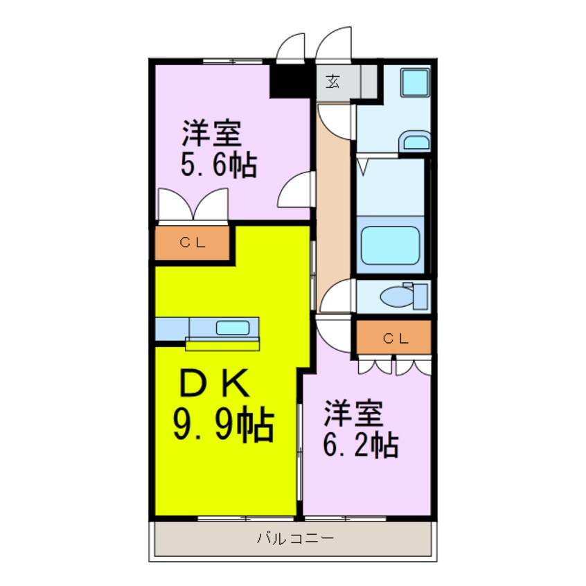間取図 ティー・エム・ラドゥール