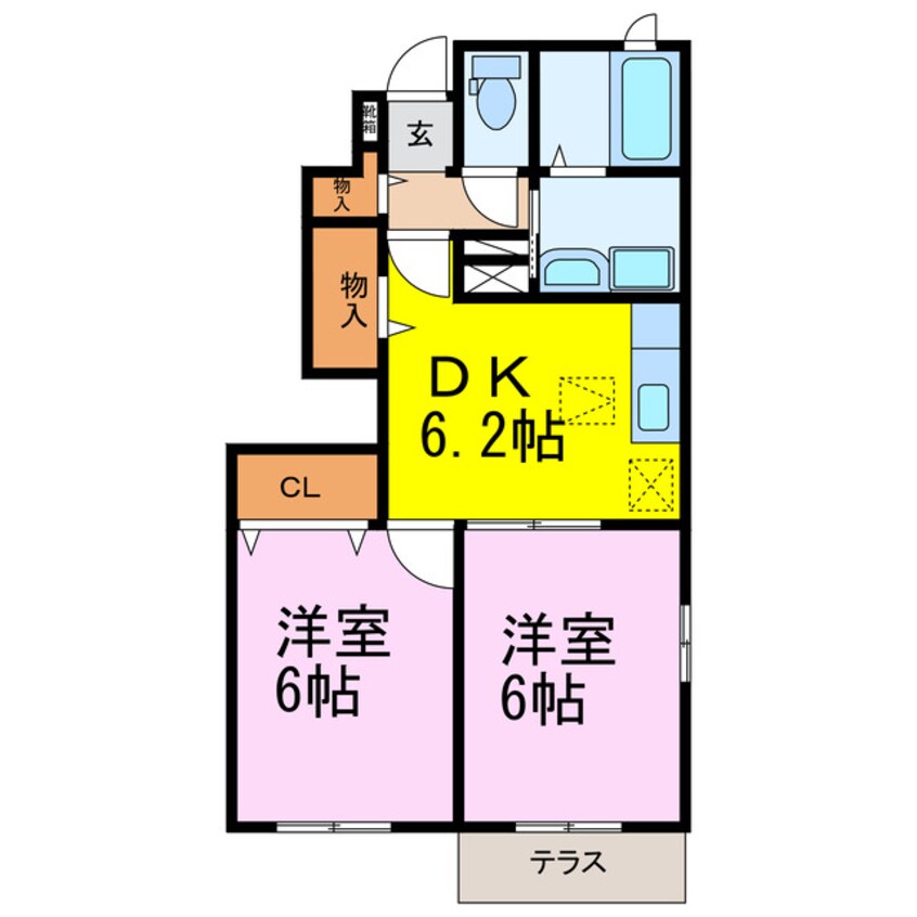 間取図 Southern　Cross