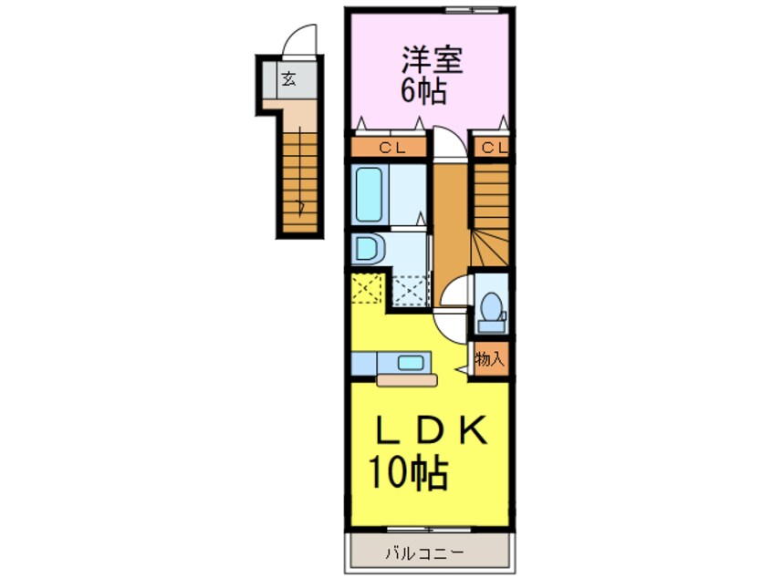 間取図 ヴィラージュ