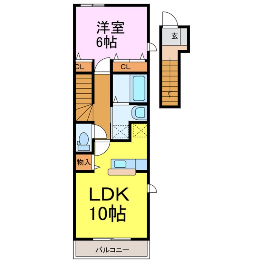 間取図 ヴィラージュ