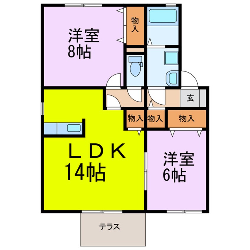 間取図 サンライズ