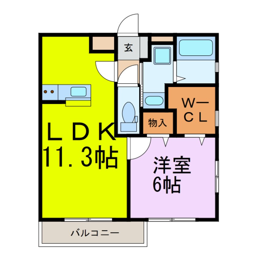 間取図 トミージュ