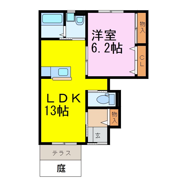 間取り図 サンバレーヒルズ