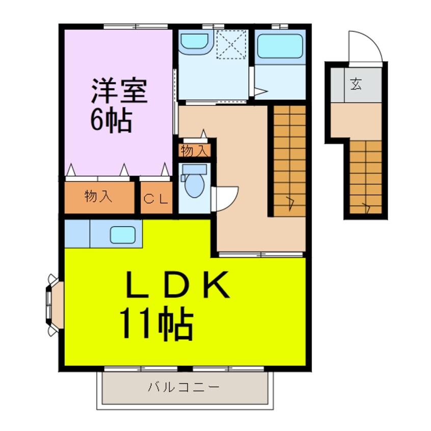 間取図 アゼリア