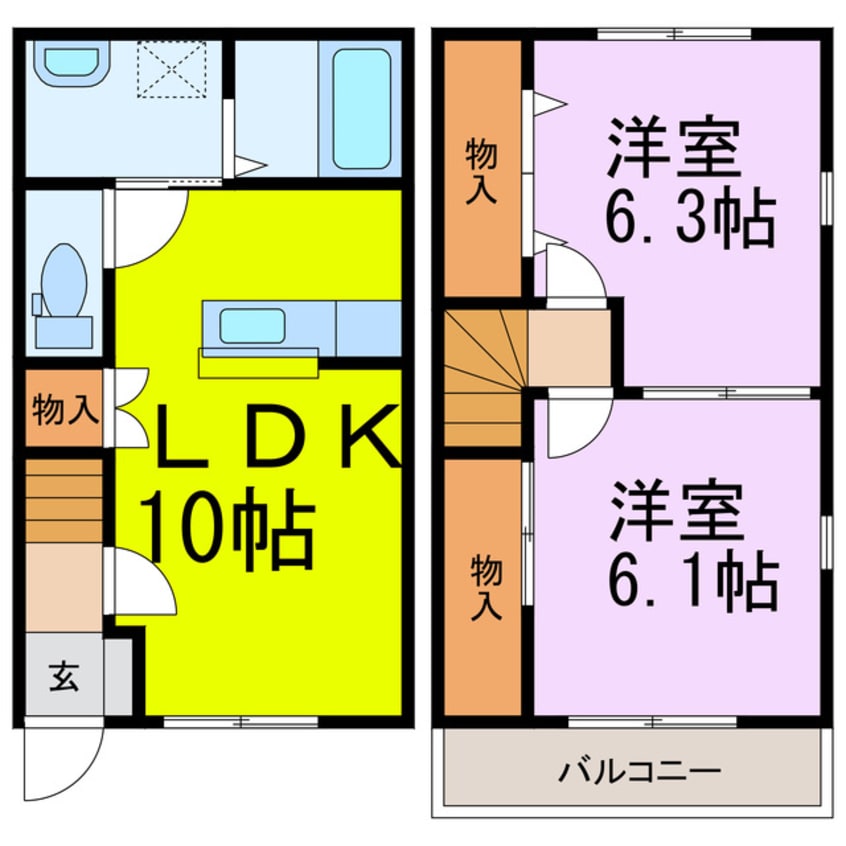 間取図 ルミエール　Ⅱ