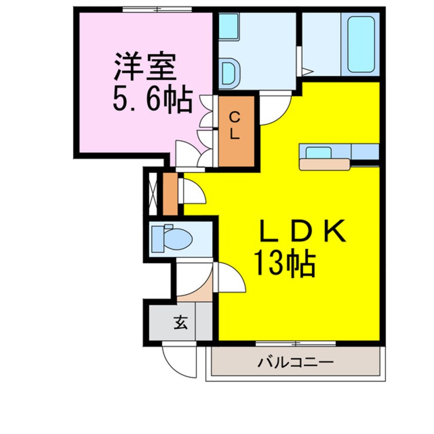 間取図 ヴィサージュ