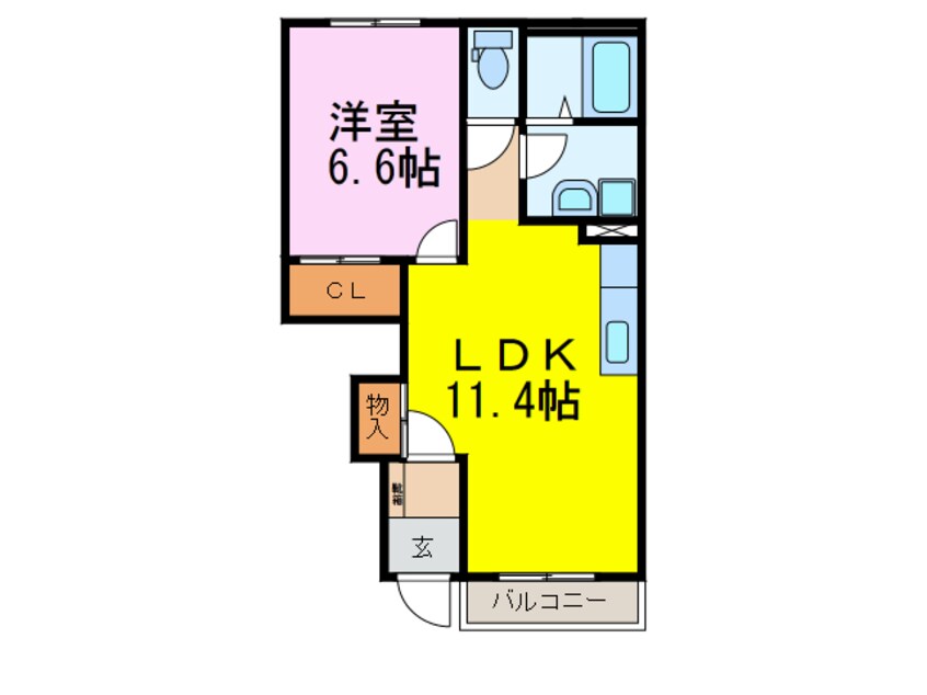 間取図 スターテラスＡ