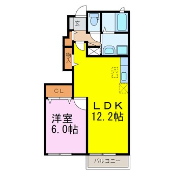 間取図 フォレストあたご