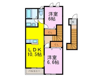 間取図 サニーヴィレッジ