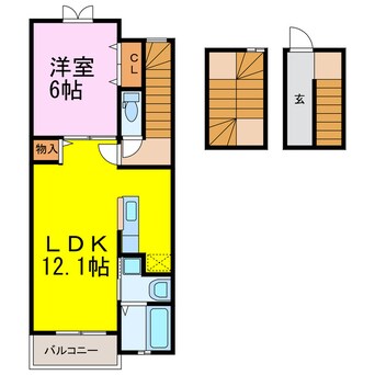 間取図 花椿Ⅱ