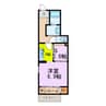 クレメント　カーサ　 1SKの間取り