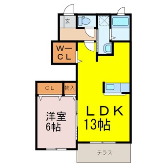 間取図 ヌーベルメゾン