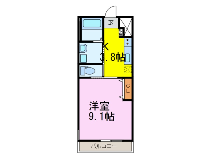 間取図 カンパネラ