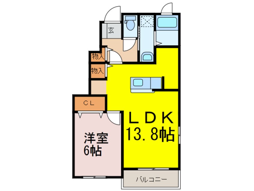 間取図 ヴィラ　ソフィア