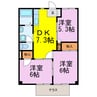 ニューシティー川島 3DKの間取り