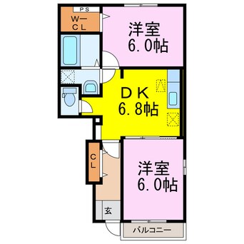 間取図 STELLA COURT Ⅰ