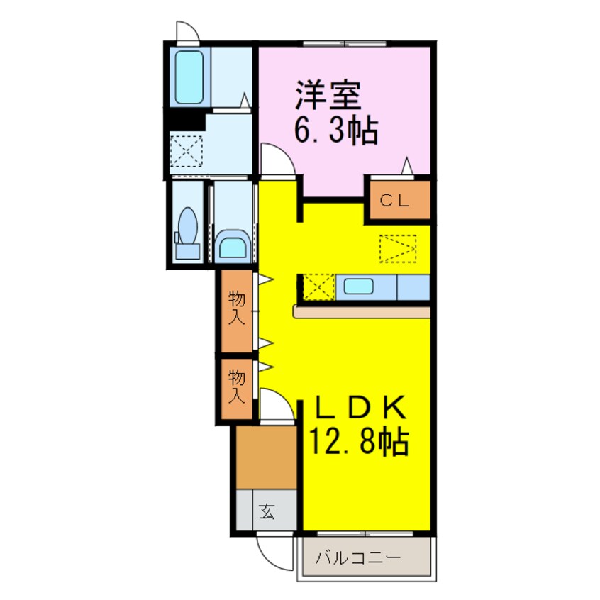 間取図 シェーロ・ステラート