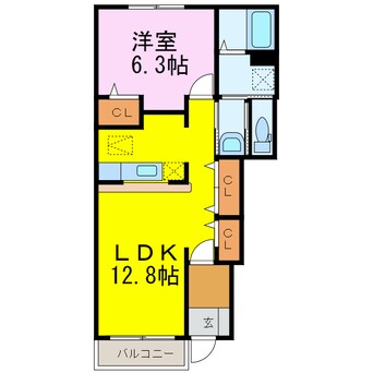 間取図 シェーロ・ステラート