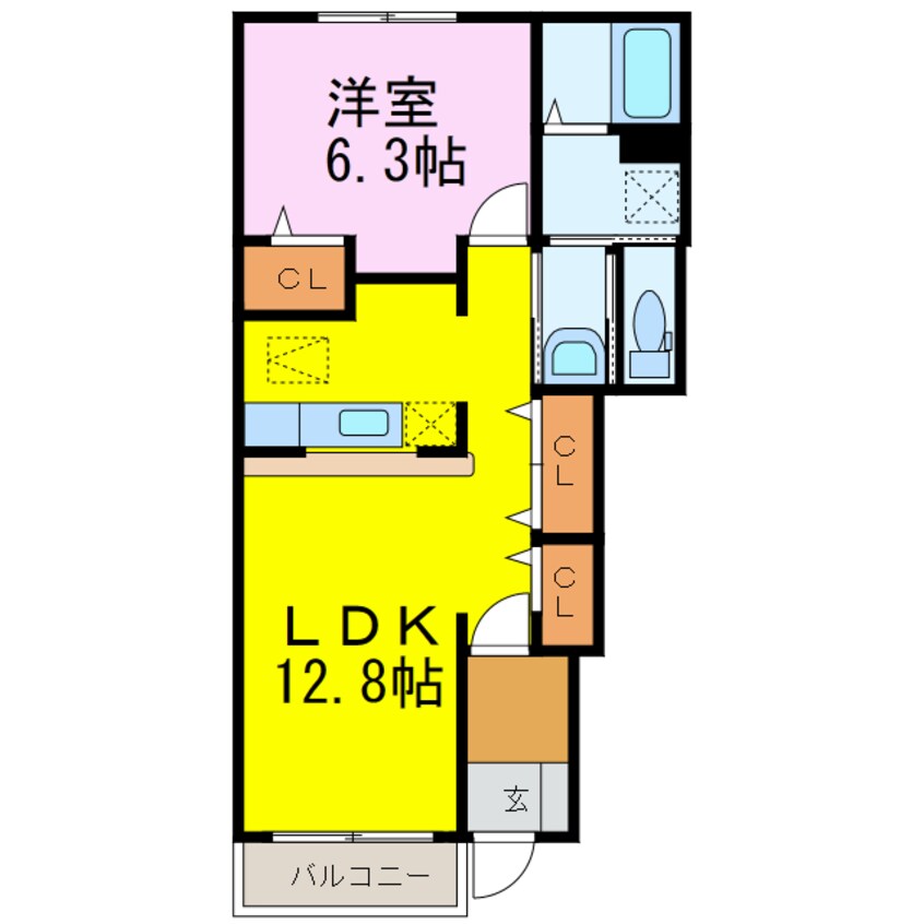 間取図 シェーロ・ステラート