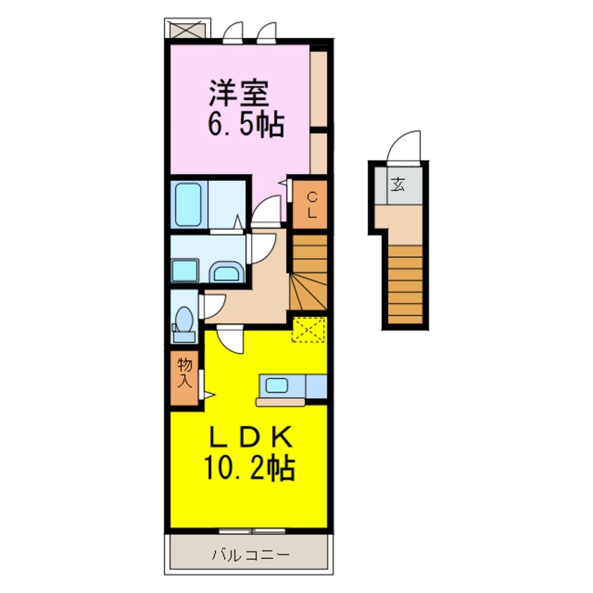 間取図 アムリタⅡ