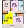 グランアヴェニール 3LDKの間取り