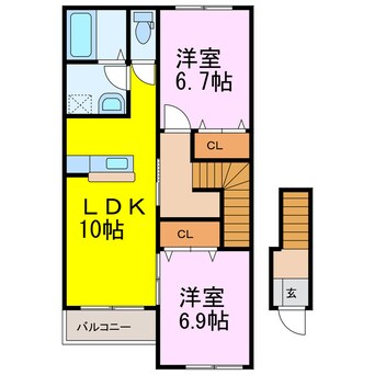 間取図 ブリーゼ