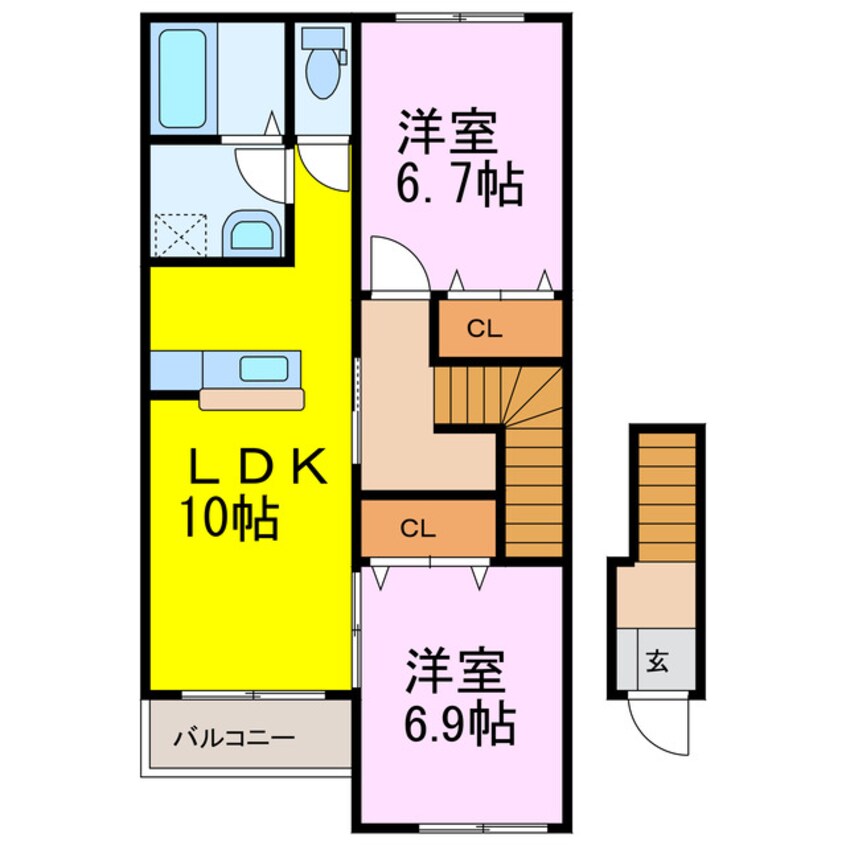 間取図 ブリーゼ