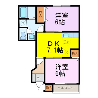 間取図 アムール