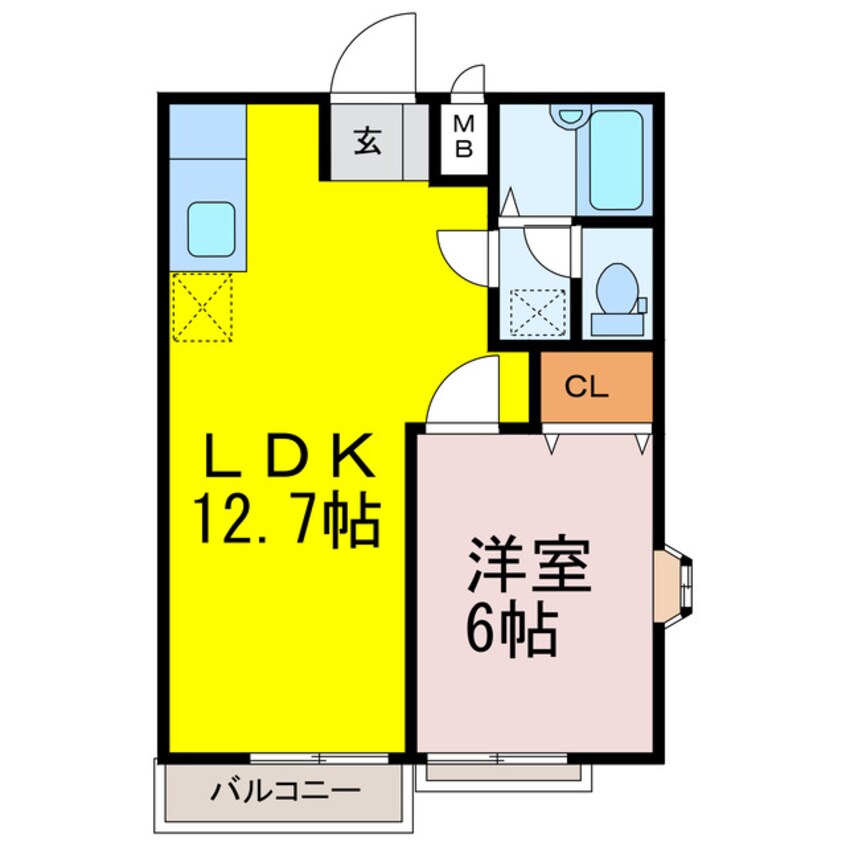 間取図 エルディムキムラ