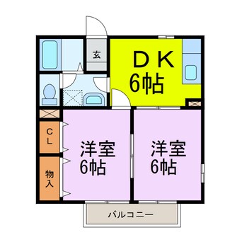 間取図 エトワールイズミ